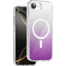 Ozkr Store Onegif Apple Iphone 17E Sora Simli Magsafe Kapak - Mor