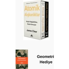 Pegasus Atomik Alışkanlıklar Seti - 2 Kitap Takım - Kutulu + Geometri Hediye
