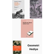 Metis Yayınları Theodor W. Adorno 3 Kitap Seti + Geometri Hediye