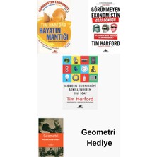 Pegasus Tim Harford 3 Kitap Seti + Geometri Hediye