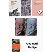 Metis Yayınları Theodor W. Adorno 5 Kitap Seti + Geometri Hediye