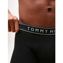 Tommy Hilfiger Erkek Siyah Tommy Hilfiger 3p Trunk Dtm, 0WE Siyah Erkek Boxer