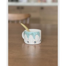 Marys Concept El Yapımı Seramik Nazarlı Mug
