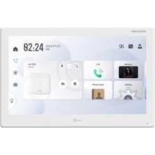 Hikvision DS-KH9510-WTE1 10.1 Inc Dokunmatik Ekranlı Wıfı Poe Vıdeo Intercom Iç Mekan Istasyonu