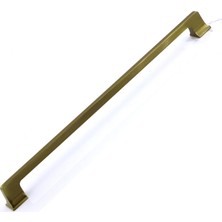 Zemira Gediz Metal Antik Sarı Kulp 320 mm 32 cm Mobilya Çekmece Mutfak Dolabı Dolap Kapak Kulp Kulb Kulpu