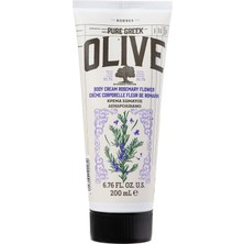 Zemira Korres Olive Rosemary Flower Nemlendirici Vücut Sütü, Kadınlar Erkekler Için, Hızlı Emilir, Ekst