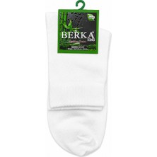 3739 Berka Erkek Bambu Konç Patik 12LI Beyaz