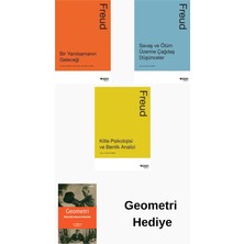 Can Yayınları Sigmund Freud 3 Kitap Seti + Geometri Hediye