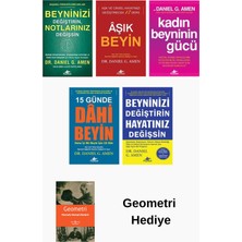 Pegasus Daniel G. Amen 5 Kitap Seti + Geometri Hediye