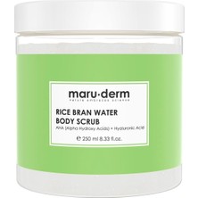 Zemira Maru.derm Pirinç Suyu Vücut Peelingi Aha Hyaluronik Asit 250 ml
