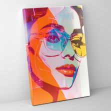 Painted Anarchy Pop Art Temalı Çağdaş Sanat Tasarımı Duvar Tablosu