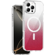 Ozkr Store Onegif Apple Iphone 16 Pro Max Sora Simli Magsafe Kapak - Kırmızı