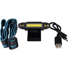 Police PS-1930 Cob+4led Şarj Edilebilir Kafa Feneri