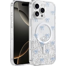 sbodurhome    iPhone 16 Pro Max Misk Simli Magsafe Kapak - Desen 3