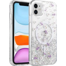 sbodurhome    iPhone 11 Misk Simli Magsafe Kapak - Desen 2
