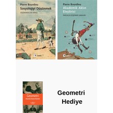 Metis Yayınları Pierre Bourdieu 2 Kitap Seti + Geometri Hediye