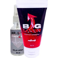 Rota Style Bglover Günlükpenisbakım Masaj Kremi 50ML + Msterlove Geciktiricistop Sprey 30 ml