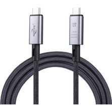 Zemira Coofbe 1mt USB 4.0 240W To Şarj, Data 8k 60Hz Görüntü Aktarım Kablosu