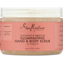 Zemira Shea Moisture Aydınlatıcı El Vücut Fırçaları Donuk Cilt Hindistan Cevizi Ebegümeci Zalimsiz C