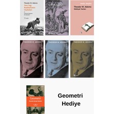 Metis Yayınları Theodor W. Adorno 6 Kitap Seti + Geometri Hediye