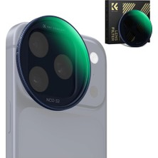 K&F Concept iPhone 17 Pro ve Pro Max Için Ayarlanabilir Nd2-32 Filtre (Blue)