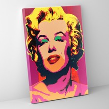 Painted Anarchy Modern Duvar Sanatı Klasik Hollywood Portresi Pop Art Tasarımı Kanvas Duvar Tablosu