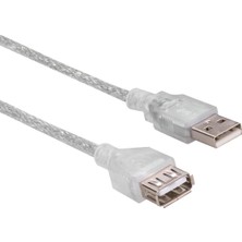 Zemira S-Link SL-AF2005 Usb2.0 5m Şeffaf Uzatma Kablo