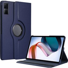 sbodurhome    Redmi Pad Se 4g Kılıf 360 Tablet Deri Kılıf - Lacivert