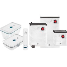 Zemira Zwilling Fresh & Save Vakumlu Başlangıç Seti, Cam, 8 Parçalı, Kutu, Pompa Torba Dahil, La Mer