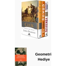 Pegasus Tüfek Mikrop ve Çelik Üçlemesi Kutulu Özel Seti... + Geometri Hediye