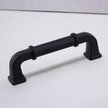 Zemira Alfa Metal Siyah Kulp 96 mm 9.6 cm Mobilya Çekmece Kulplar Mutfak Dolabı Dolap Kapak Kulp Kulb Kulp
