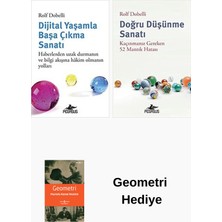 Pegasus Rolf Dobelli 2 Kitap Seti + Geometri Hediye