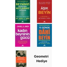 Pegasus Daniel G. Amen 4 Kitap Seti + Geometri Hediye