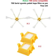 Zemira 700 Yedek Parça Seti, 2 Fırça 2 Filtre, Renkli