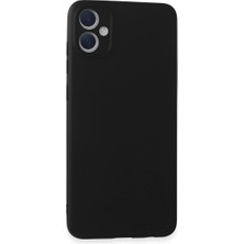 Ozkr Store Samsung Galaxy A05 Kılıf First Silikon - Siyah