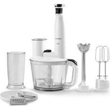 Zemira Rhb K 4050 Çok Fonsiyonlu Rendeli Doğrayıcı Turbo Blender Seti, 4 Bıçaklı Paslanmaz Çelik Ç