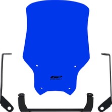 Gp Kompozit Cf Moto 250 Nk 2018-2022 Uyumlu Ön Cam Mavi 49 cm