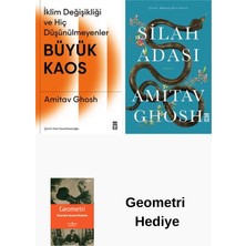 Timaş Yayınları Amitav Ghosh 2 Kitap Seti + Geometri Hediye