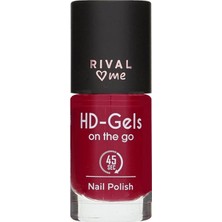 Zemira Rival Loves Me Oje No:19 Gels Ruby Red Jel Efekt 9 ml