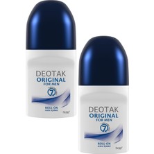 Zemira Deotak Erkek 7 Güne Kadar Etkili Roll-On Deodorant 35 ml x 2 Adet