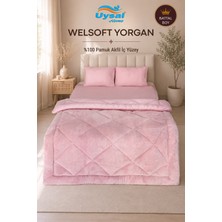 Uysal Yorgan Welsoft %100 Pamuklu Battal Boy Yorgan PUDRA