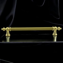 Zemira Osmanlı Metal Altın Kulp 192 mm 19.2 cm Mobilya Çekmece Mutfak Dolabı Dolap Kapak Kulplar Kulb Kulp