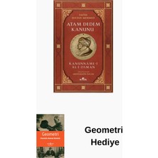 Kronik Kitap Fatih Sultan Mehmed-Atam Dedem Kanunu + Geometri Hediye