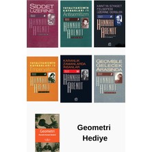 İletişim Yayınları Hannah Arendt 6 Kitap Seti + Geometri Hediye