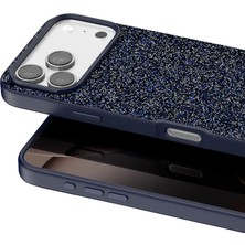 Ozkr Store Onegif Apple Iphone 17 Pro Bright Simli Kapak - Mavi
