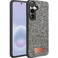 Ozkr Store Onegif Samsung Galaxy A37 5g Bright Simli Kapak - Gold