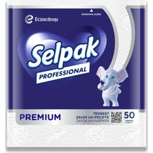 Zemira Selpak Professional Peçete Mini 50 Yaprak 24'lü