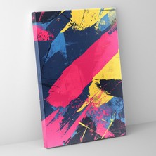Painted Anarchy Soyut Tasarım Pop Art Stili Modern Art Duvar Tablosu