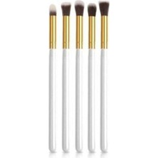 Zemira 5 Li Stick Makyaj Fırça Seti Beyaz