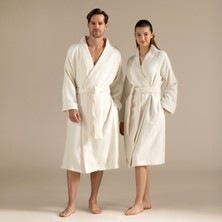Chakra Pıanta Bambu Unısex Bornoz Natural